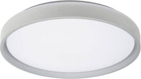 morgan deckenleuchte 60w 3000-4200-6500k weiss/silber 7,5x50x50cm 5400lm mit fernbedienung