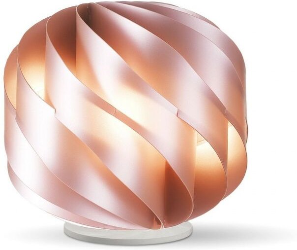 Lap Rosa Metalltischlampe aus Kunststoff Cm. 40 x 39 Std