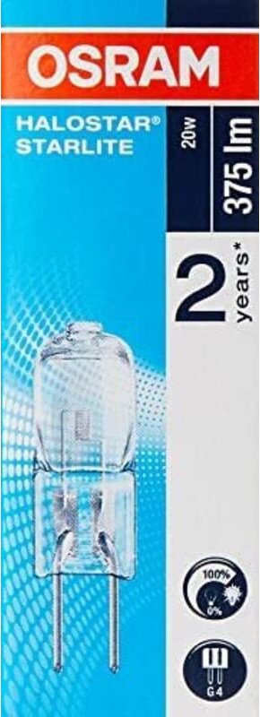 Osram - Halostar Starlite 20W 12V Sockel G4 2800K dimmbar