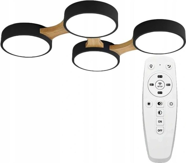 Deckenlampe black APP527-4C