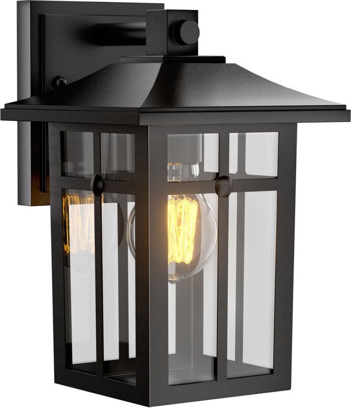 Retro Außenwandleuchte Wasserdicht Outdoor-Wandleuchte Kompatibel mit E27-Glühlampen für Balkone, Gärten, Garagen und Ha...