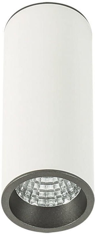 Moldes Italux LED Aufbaustrahler weiße Röhre SLC7391/7W 4000K WH+GR