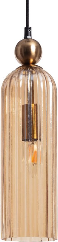 Pendelleuchte Metall und Glas Cheryl Bernstein