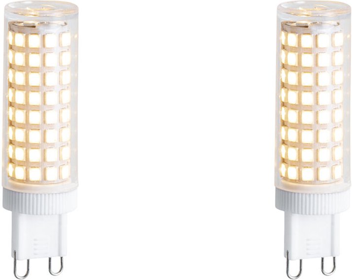 2er-Set G9 Dimmbare LED-Lampen 5,5W 500 lm 2700K