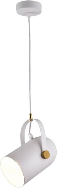 Trade Shop - copy of LAMPADARIO A SOSPENSIONE DA SOFFITTO MODERNO CON PARALUME A CUPOLA CON ATTACCO E27 B46 - Weiß