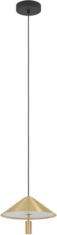 Led Hängelampe Paraguay, 1-flammige Pendelleuchte über Esstisch, New Retro Esszimmerlampe, elegante Hängeleuchte aus Met...