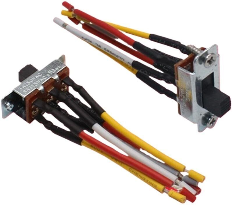 Stück Deckenventilatorschalter 6A 125V 3A 250V 6-poliger Wippschalter