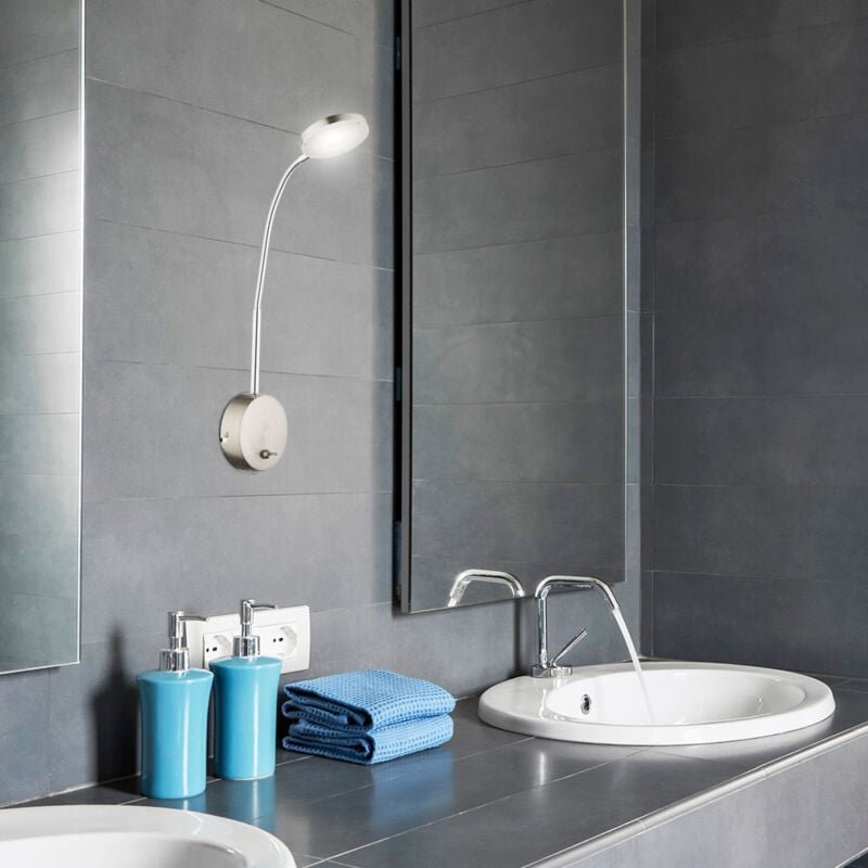 Led Wand Leuchte Flexo-Arm Strahler Wohn Ess Zimmer Lampe Flur Treppenhaus Beleuchtung