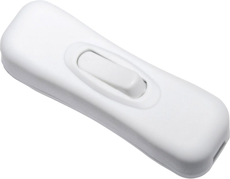 Schnurschalter Weiß 1 x Aus/Ein 2 a 1 St. - Tru Components