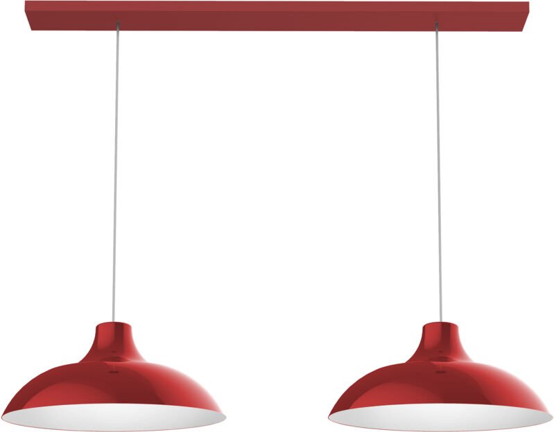 Parigina sospensione lineare bicolore