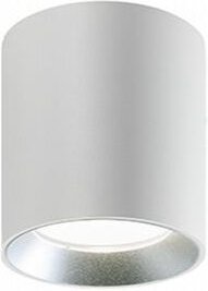 Moderne Aluminium-Deckenleuchte mit transparentem Glas, 40W, 4240 Lumen, warmweißes Licht