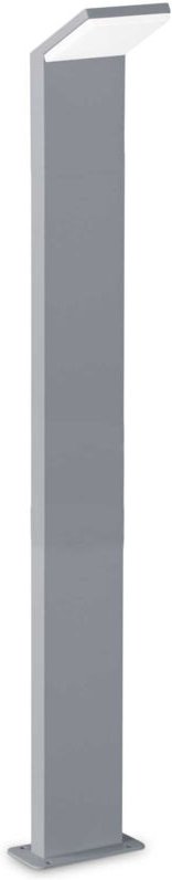 Ideal Lux STYLE Integrierte LED-Pollerleuchte für den Außenbereich, 100 cm, Grau, 1100 lm, 4000 K, IP54