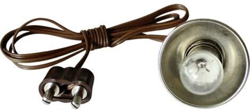 Kahlert Licht 60802 Beleuchtung Glühlampe mit Reflektor Klar E10 3.5 V