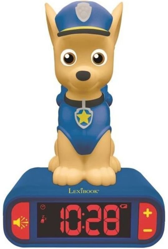 Paw Patrol Digitaler Wecker mit Nachtlicht und Soundeffekten RL800PA