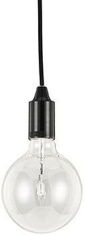 Ideal Lux Edison - 1 Lichtdeckenanhänger Schwarz, E27