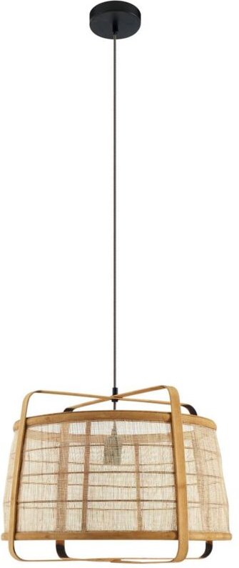 Lindby - Pendelleuchte 'Liriana' aus Holz für Wohnzimmer & Esszimmer von