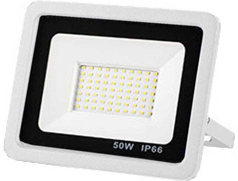 50W LED Außenfluter Warmweiß, IP66 Wasserdichter LED Außenstrahler 3000K, Superheller 10000LM Weißer LED Außenfluter für...
