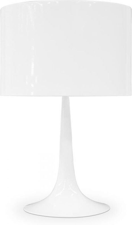 Tischlampe - Wohnzimmerlampe - Spone Weiß