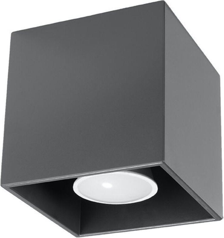 Deckenleuchte Quad 1xG9 Neutralweiß 10cm Sollux