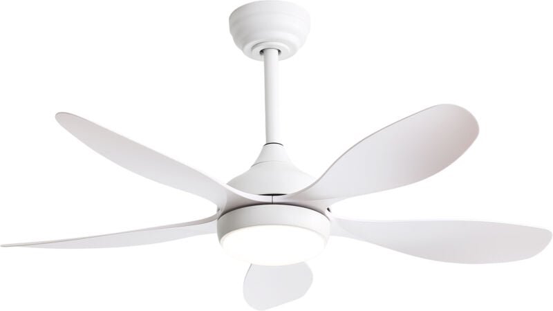 Thumbnail - 42-Zoll-Deckenventilator mit Licht und Fernbedienung, umkehrbarer Gleichstrommotor mit 6 Geschwindigkeiten