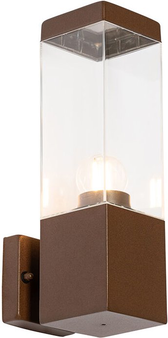 Moderne Außenwandleuchte Rostbraun - Malios