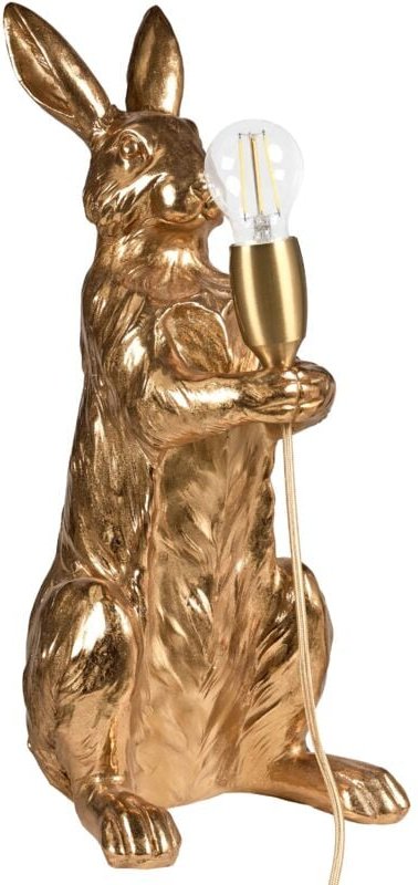 Tischlampe Kaninchen BUGS Gold