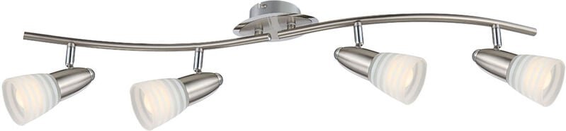 Spot - Caleb - chrome - metall - aufbauleuchte - E14LED - Globo