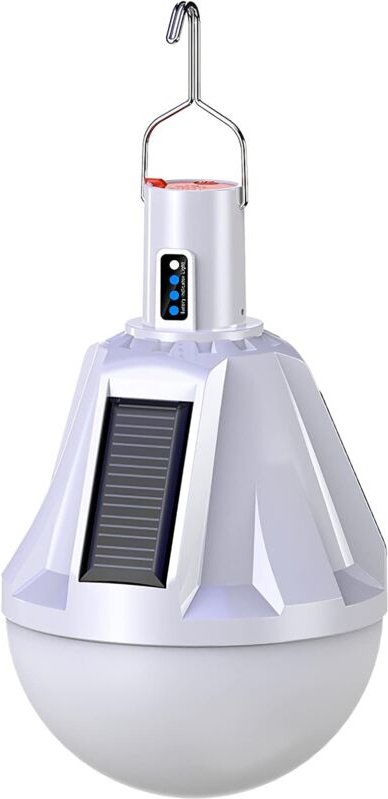 Ber usb wiederaufladbare und wasserdichte Solar-LED-Glühbirne für den Außenbereich. Fernbedienung im Lieferumfang enthal...