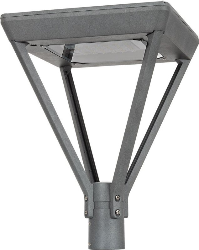 Efectoled - LED-Straßenleuchte 60W Bernstein Aventino Square lumileds philips Xitanium Dimmbar 1-10V Bernstein