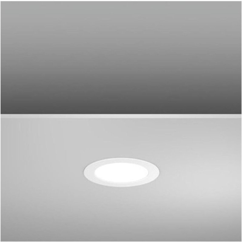 Rzb Einbaudownl.9,0w 4000k D190mm (Toledo Flat Led)