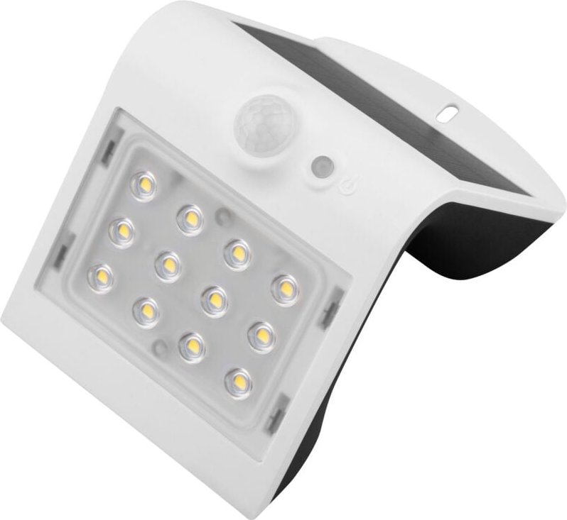 Solar-LED-Wandleuchte Korpass Sensor 2W kaltweiß