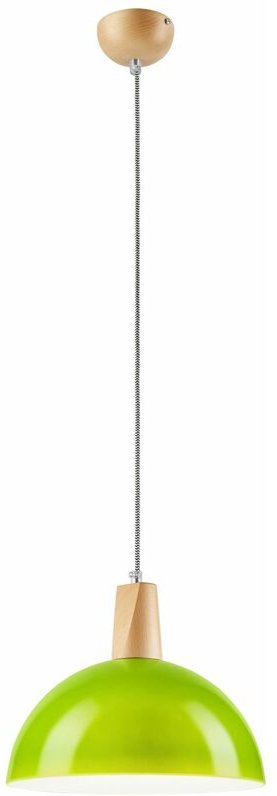 Hängeleuchte E27 Glas Holz Retro Design Pendelleuchte Küche Esszimmer