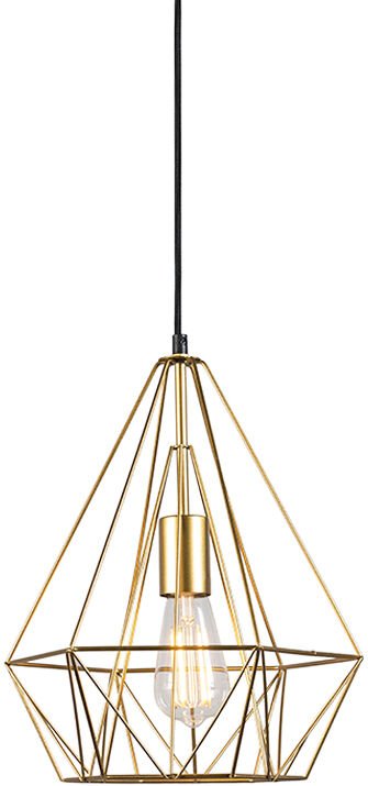 Smarte Industrie-Hängelampe gold inkl. WiFi ST64 - Korpus