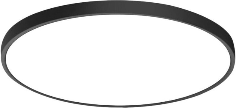 Trade Shop - copy of PLAFONIERA A LED SLIM 18W IP40 CON TECNOLOGIA CCT DA 6500K A 2700K CON SWITCH LV230-3C - Schwarz