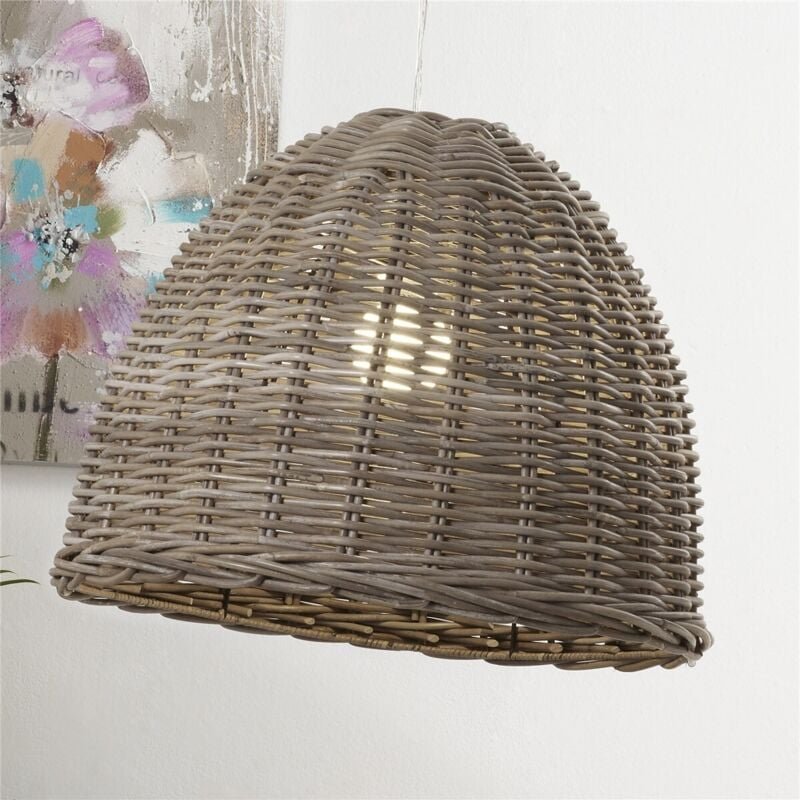 Kubu Grau 54D Deckenleuchte. 54 x 54 x 41 cm