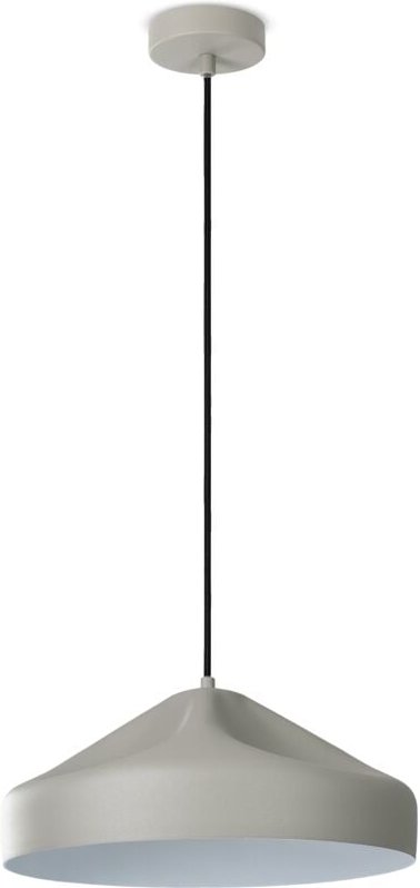 Hängeleuchte Wohnzimmer Esstisch Küchenlampe 1,5m Textilkabel Industriell Pendelleuchte - Typ 3, Grau - Weiß - Paco Home