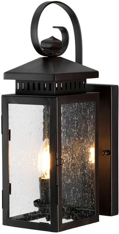 Elstead - Hythe - 1 Licht Außenwandlaterne Licht Altbronze IP43, E14