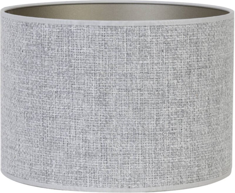 Lampenschirm - Saverna - grau - textil - ø 35cm - Light&living