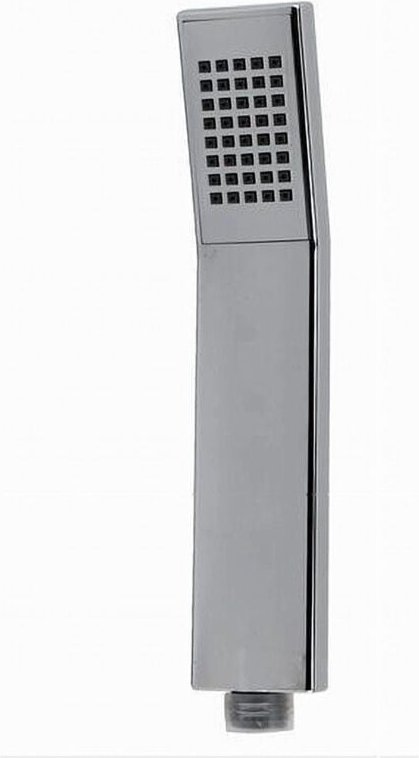 Trade Shop - DOCTOR SOFFIONE DOCCIA BAGNO CORNETTA MODERNA RETANGOLA 4.5 X 23 CM 69087 -