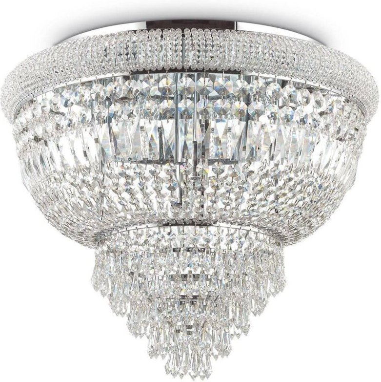 Ideal Lux - Dubai - 6 Licht Deckenleuchte Kronleuchter Chrom, E14