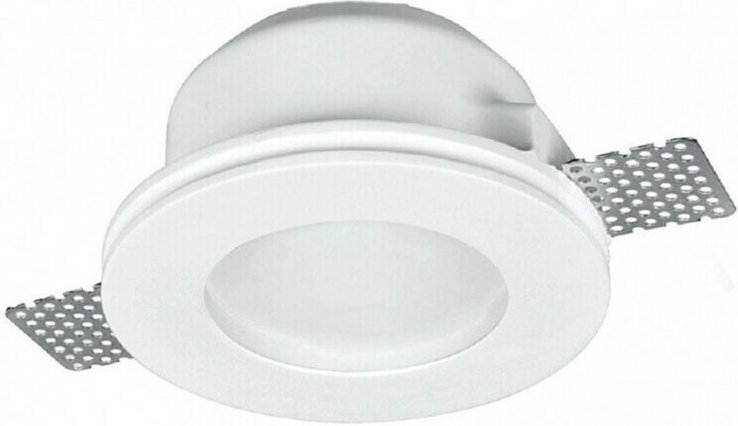 Trade Shop Traesio - Trade Shop - portafaretto gesso incasso supports faretto tondo mit vetrino GS-15 -