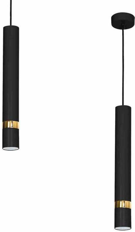 Hängelampe JOKER SCHWARZ/GOLD 1xGU10