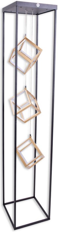 Thumbnail - Naeve TRIPOLIS Dimmbare LED-Stehleuchte mit mehreren Armen, Schwarz, 2800 K