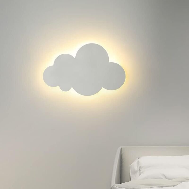 Wandleuchte - Innen - Modern - Acryl-Lampenschirm mit integrierten LED-Leuchten - Für Kinderzimmer - Beleuchtung - 6W We...