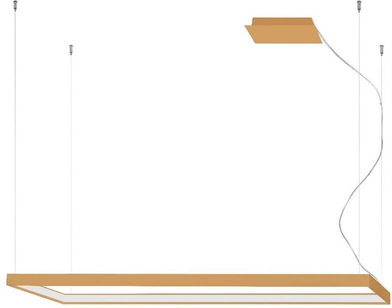 Pendelleuchte Wohnzimmerlampe Hängeleuchte gold led Schlafzimmerlampe h 150 cm