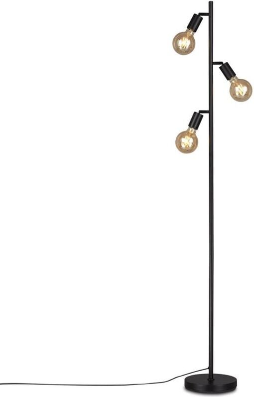 Stehleuchte ø 22 cm 3 exkl E27 10W schwarz