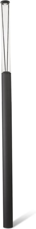 Faro Rush Rush LED-Außenpollerleuchte 370 cm, dunkelgrau, 2700 K, 360°, Schutzart IP65