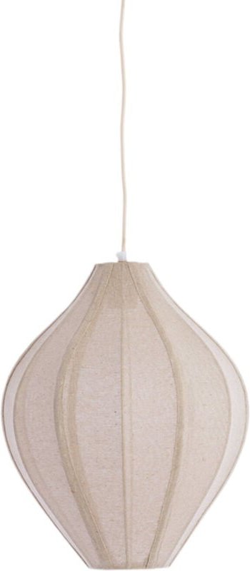 Light&living - hängeleuchte - Pasto - natürlich - textil - E27