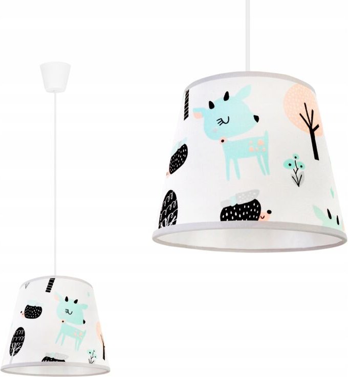 Thumbnail - Loft Deckenhängelampe Für Kinder, Bambi Lampenschirm