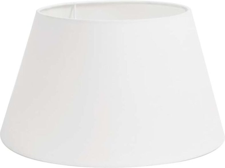 Lampenschirm - Polycotton - weiß - textil - ø - Light&living